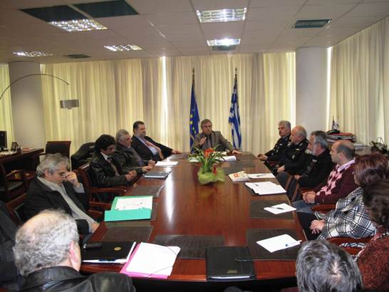 Περιγραφή: Σύσκεψη για την παράνομη υλοτομία
